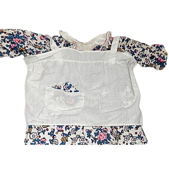 9" Vintage Raggedy Ann Dress/Top With White Bloomers an Original Outfit EUC - Picture 2 of 9